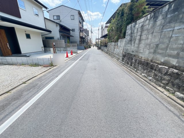 衣笠大祓町（北野白梅町駅の前面道路含む現地写真