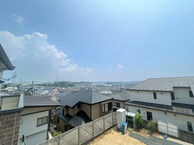バルコニーからの景色