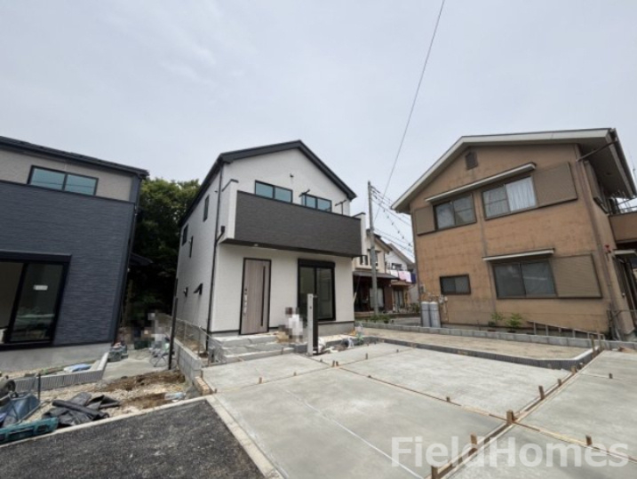 小田原市前川新築戸建て　2期4号棟の外観|外観「小田原市前川新築戸建て　4号棟」