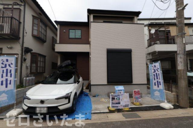 《仲介手数料無料》見沼区大字蓮沼980-7(全1戸)新築一戸建てずっとプラスの外観|撮影日 2025年10月24日 14:00 曇り
