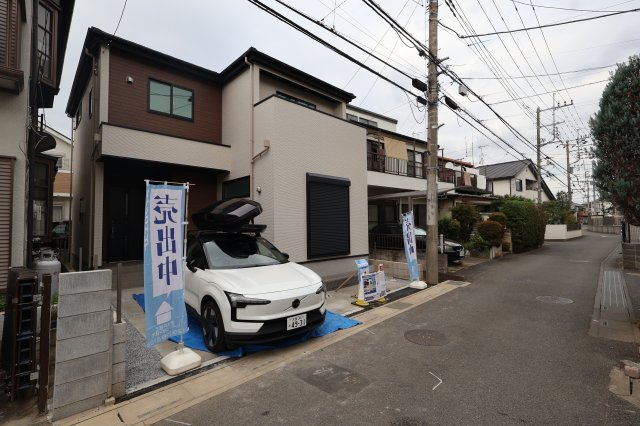 《仲介手数料無料》見沼区大字蓮沼980-7(全1戸)新築一戸建てずっとプラスの外観|撮影日 2025年10月24日 14:00 曇り
