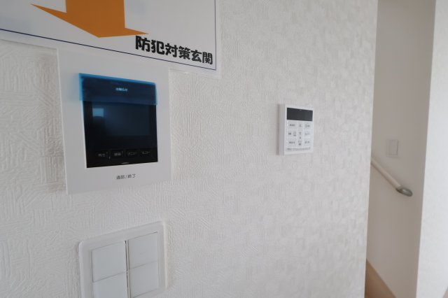 《仲介手数料無料》緑区大字三室2083-4(2号棟)新築一戸建てクレイドルガーデンのセキュリティ|撮影日 2025年8月1日 16:00 曇り