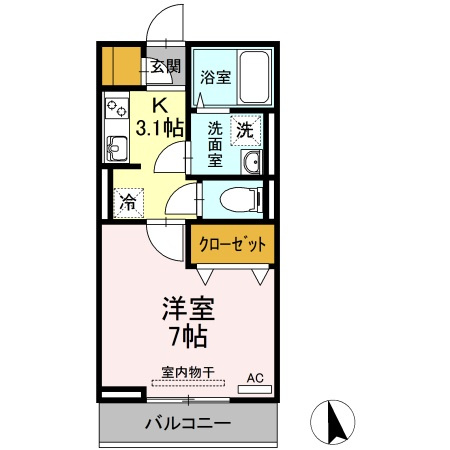 【間取り】 | アシャンティ高砂