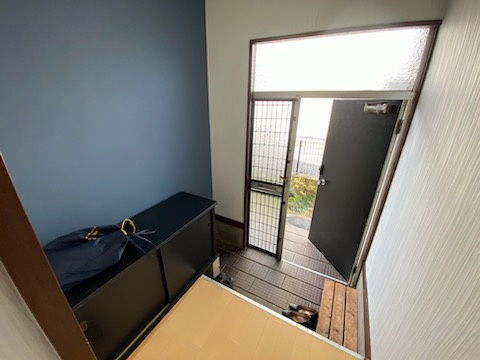 小山貸戸建のバルコニー