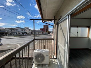 小山貸戸建のバルコニー