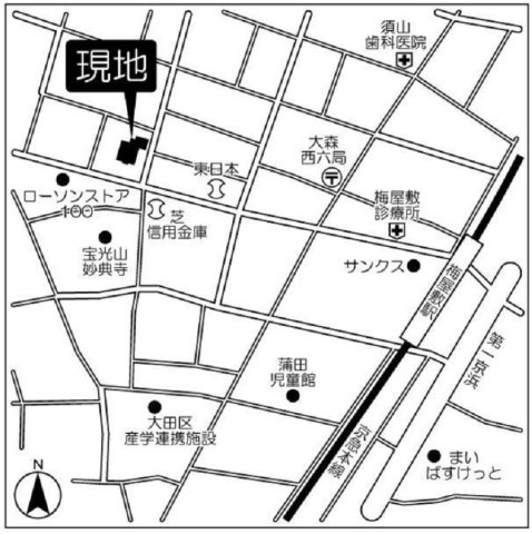 サァラ穂高の地図