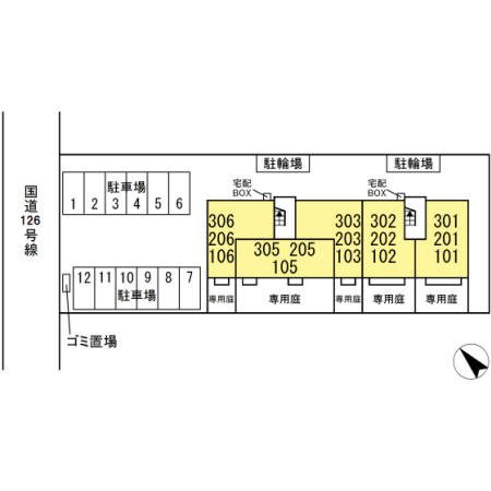 ＡＭＲ15の区画図