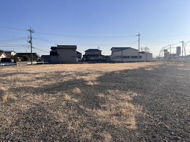 栃木市大平町　土地の駐車場