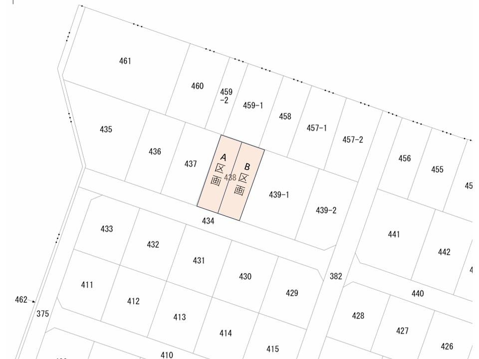 横内　建築条件なし　売土地　