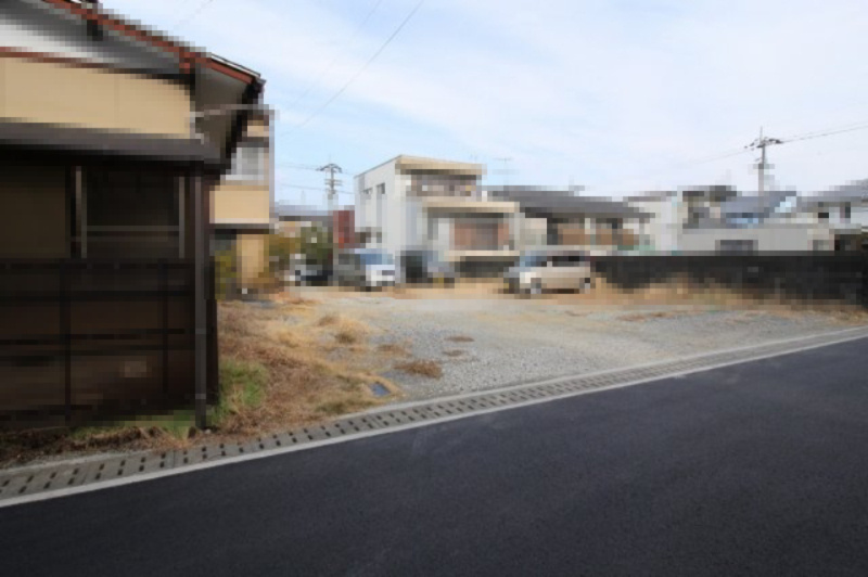 横内　建築条件なし　売土地　の外観