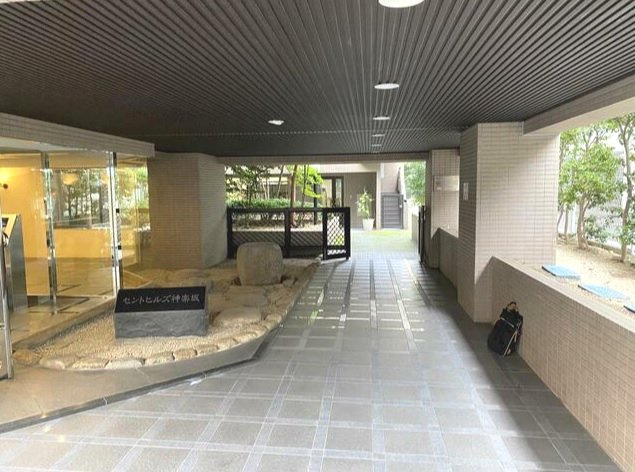 セントヒルズ神楽坂のエントランス