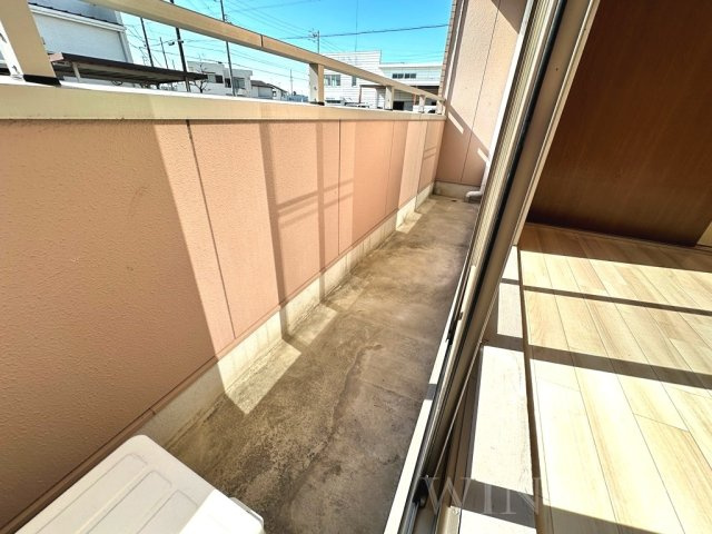 アーバンハイツ B棟のバルコニー|イメージ（同建物内別部屋の写真です）
