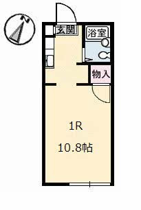 広島市西区井口明神３丁目のアパートの間取り