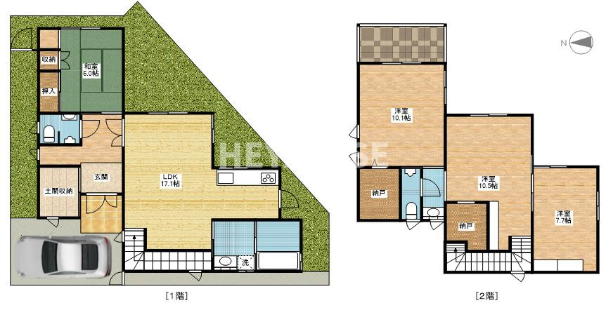 城山台2丁目戸建