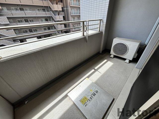 プラウドフラット新大阪のバルコニー