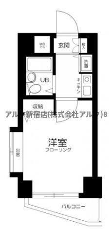 世田谷区羽根木１丁目の賃貸マンションの間取り