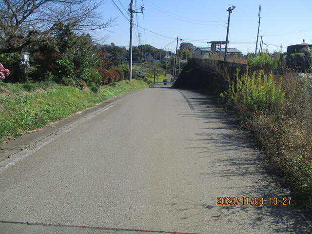 壬生町羽生田　土地の庭