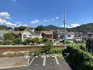 広島市安佐北区口田南１丁目のアパートの展望|募集のお部屋からの眺望です！