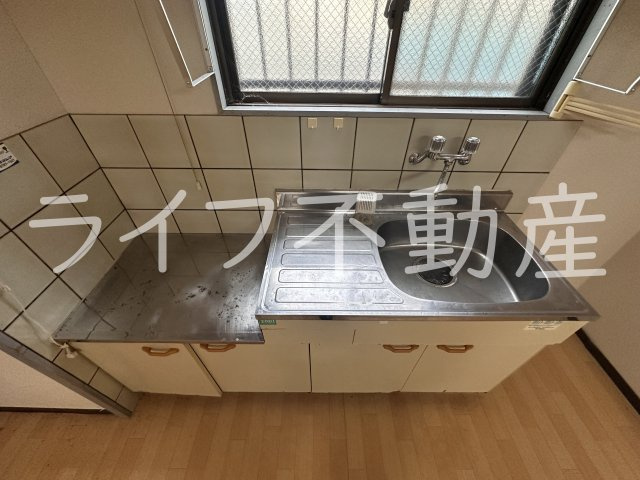 ピースハイツ長堂B棟のキッチン