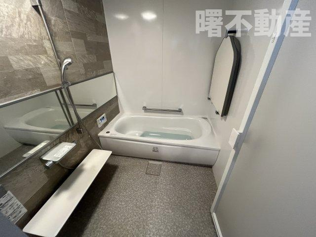 天童市大字山元346-7　中古住宅の浴室|1.25坪の広々とした浴室