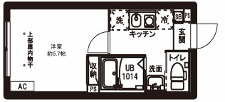 レピュア駒込レジデンスの間取り