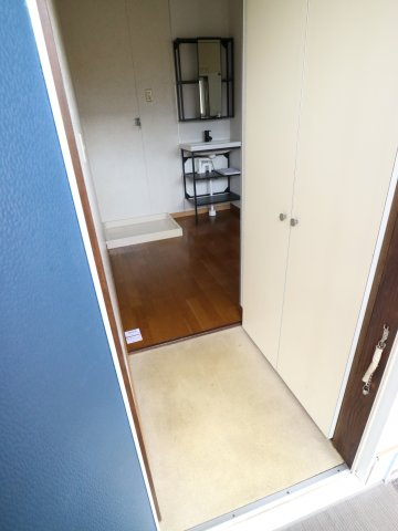 永江コーポ3の玄関