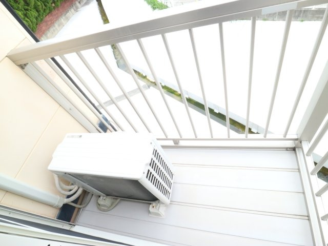 永江コーポ3のバルコニー