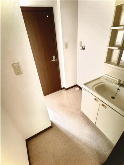 ヴィラ花水木の洗面所