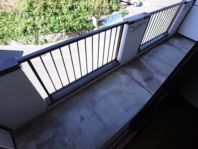 神戸市須磨区車字古川の賃貸マンションのバルコニー|バルコニー