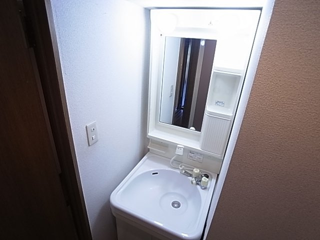 神戸市須磨区車字古川の賃貸マンションの洗面所|シャンプードレッサー