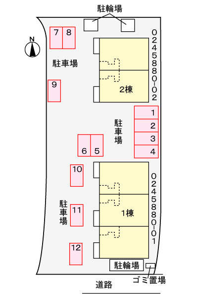 フラワーの地図