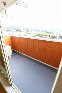 セレーナ潤　Ⅰのバルコニー