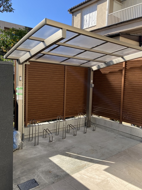 クエスタ千駄木のその他共用部分|自転車置場