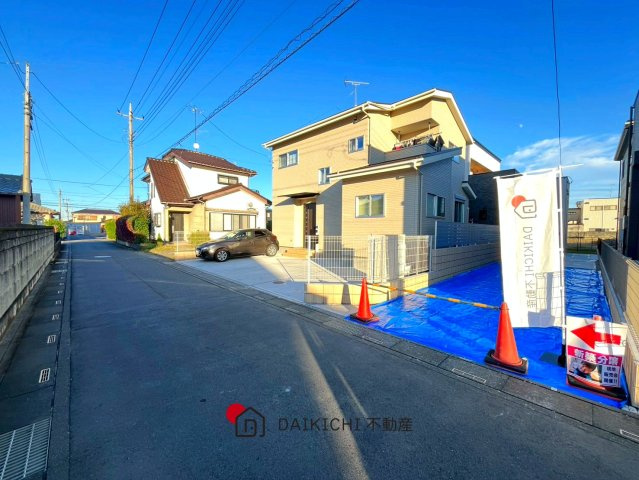 【前面道路含む現地写真】 | セレクト花水木鴻巣・宮前　新築戸建　全1棟　A号棟