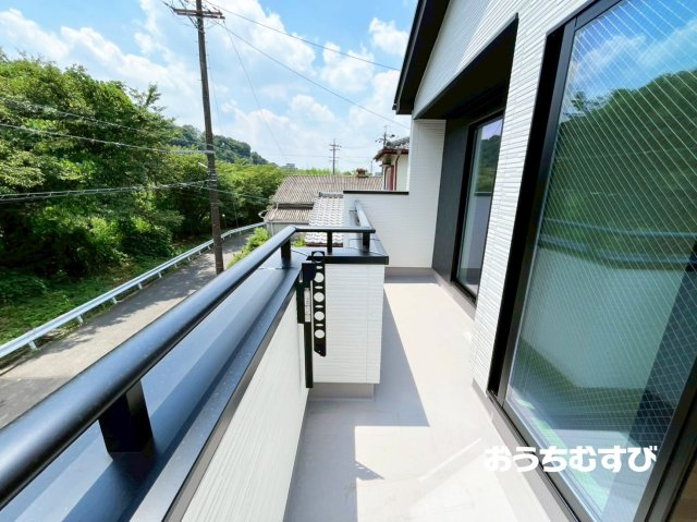 春日井市高蔵寺町3期(全1棟)のバルコニー