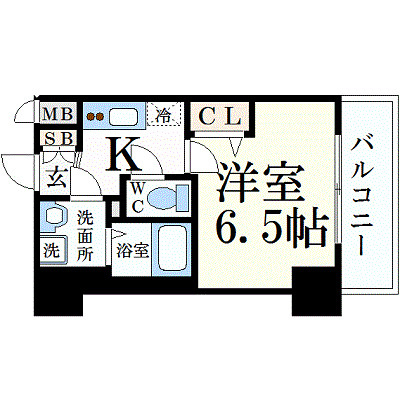 【間取り】 | ララプレイス　ザ・京橋ステラ