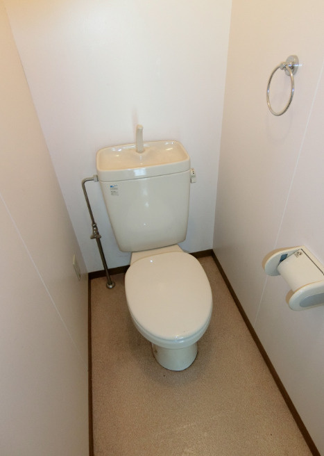 コーポ杏A棟のトイレ|トイレです