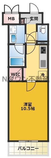 【間取り】 | フレール上前津 | 間取りです。