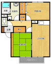 【間取り】 | サニーハイツジュンＡ棟(ＧｏｏｄＨｏｍｅ)