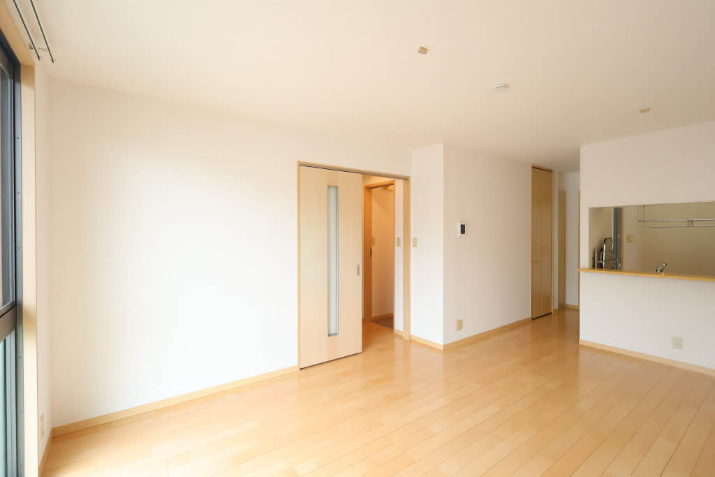 ファミール高須の居間・リビング|ゆったり過ごせるリビングです