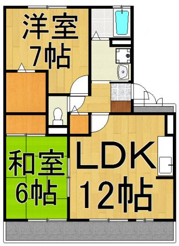 ゴールドパストラルの間取り