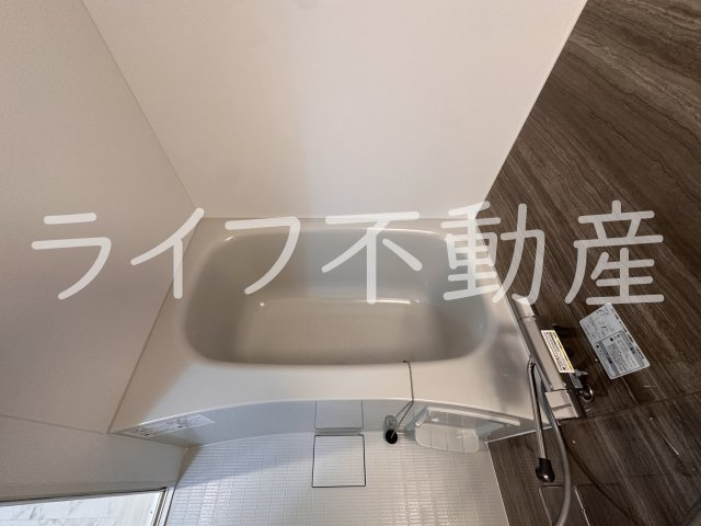 KTIレジデンス若江岩田の浴室|コンパクトで使いやすいお風呂です