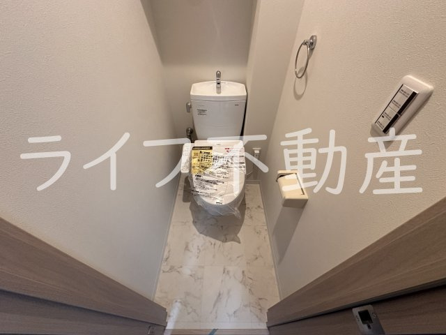 KTIレジデンス若江岩田のトイレ|シンプルで使いやすいトイレです