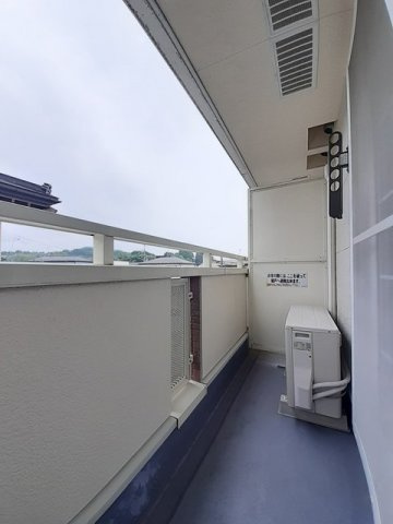 カーサ　ボニータⅡのバルコニー