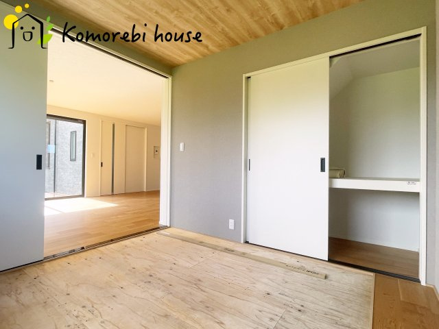 鴻巣市宮前　新築一戸建て　セレクト花水木　A号棟の和室|日本らしい落ち着いた雰囲気の和室です