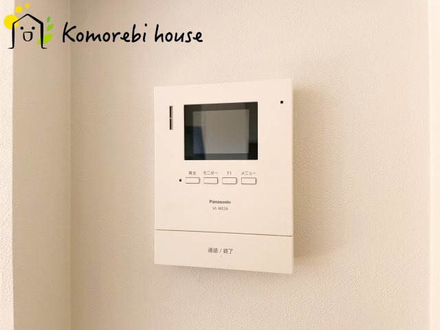 鴻巣市宮前　新築一戸建て　セレクト花水木　A号棟の防犯設備|モニター付インターホンです