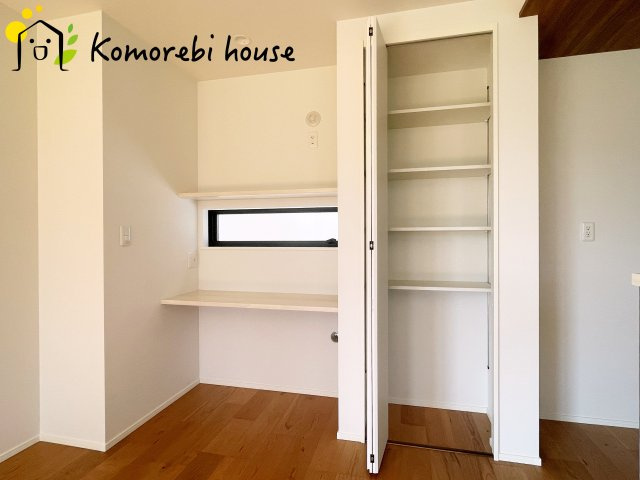鴻巣市宮前　新築一戸建て　セレクト花水木　A号棟の収納|収納があります