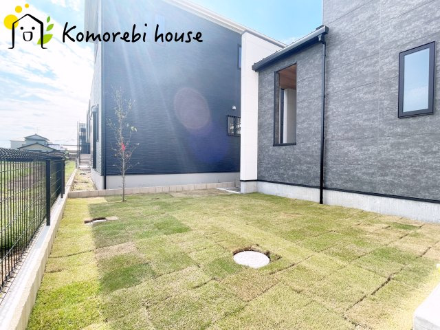 鴻巣市宮前　新築一戸建て　セレクト花水木　A号棟の庭|お庭で自由な時間を過ごせます