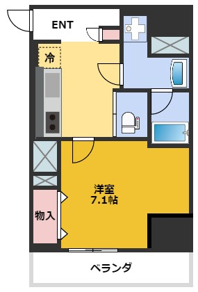 【間取り】 | IE伏見 | 間取りです。