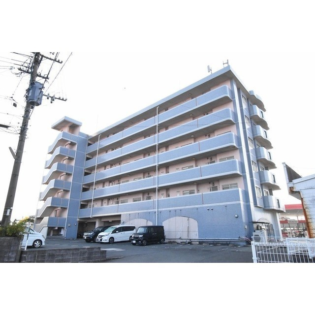 久留米市善導寺町与田の賃貸マンションの外観|外観です